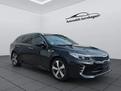 Gebraucht Kia Optima GT 245 PS (180 kW) 2017 Schwarz Kombi