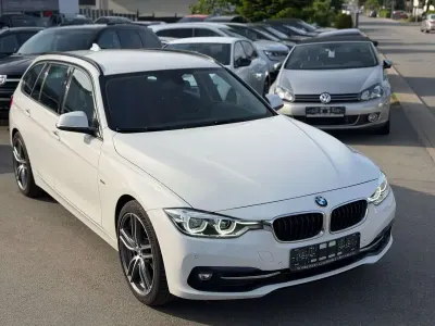 Gebraucht BMW 320 Sport Line 190 PS (139 kW) 2017 Weiß Kombi