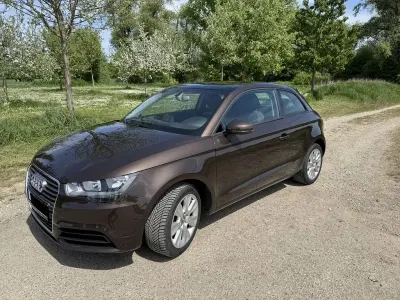 Brugt Audi A1 122 HK (89 kW) 2014 Brun Hatchback
