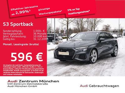 Daytonagrau perleffekt Gebraucht 2024 Audi S3 Ambiente Limousine | 46.971 € (Teuer)