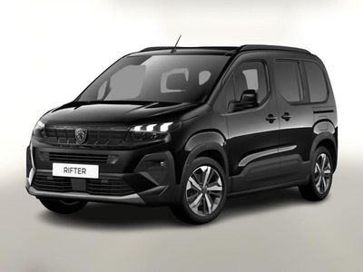 Neu Peugeot Rifter GT 131 PS (96 kW) 2025 Perla nera schwarz metallic Van / Kleinbus