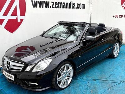 Usata Mercedes E250 AMG 204 CV (150 kW) 2012 Nero Cabrio