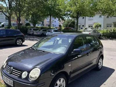 Gebraucht VW Polo 75 PS (55 kW) 2005 Schwarz Kleinwagen