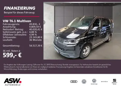Używany VW Multivan Comfortline 204 KM (150 kW) 2022 Czarny Minivan