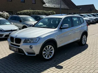 Gebraucht BMW X3 Sport Line 184 PS (135 kW) 2014 Silber SUV