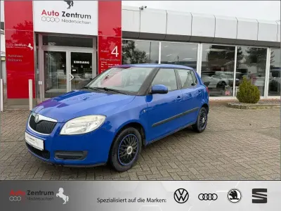 Gebraucht Skoda Fabia Ambiente 60 PS (44 kW) 2008 Blau Kleinwagen
