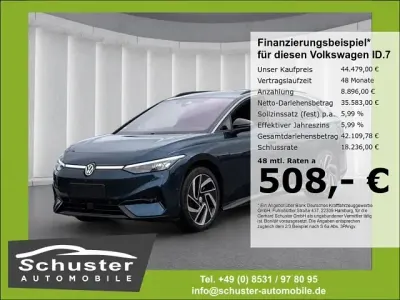 Gebraucht VW ID.7 Pro 210 kW (286 PS) 2025 Blau Kombi