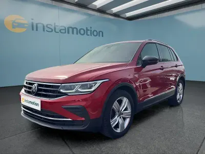 Gebraucht VW Tiguan 150 PS (110 kW) 2021 Rot SUV