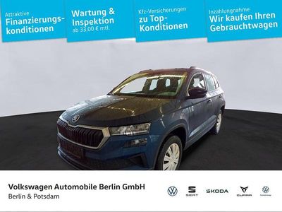 Lavablau metallic Gebraucht 2022 Skoda Karoq Style SUV | 25.740 € (Etwas zu teuer)