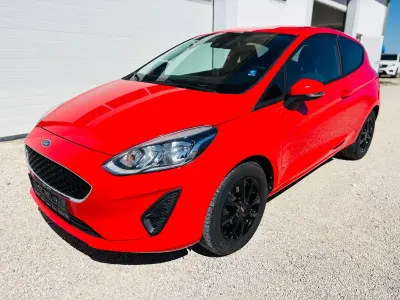 Gebraucht Ford Fiesta Cool & Sound Edition 71 PS (52 kW) 2018 Rot Kleinwagen