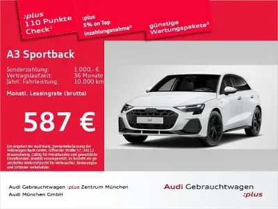 Gebraucht Audi A3 S-Line 204 PS (150 kW) 2026 Weiß Limousine