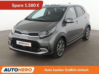 Gebraucht Kia Picanto X-Line 101 PS (74 kW) 2023 Grau Kleinwagen