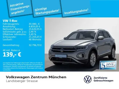 Gebraucht VW T-Roc Style 150 PS (110 kW) 2025 Silber SUV