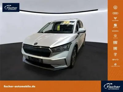 Gebraucht Skoda Enyaq iV Clever 210 kW (286 PS) 2025 Brilliantsilber metallic SUV