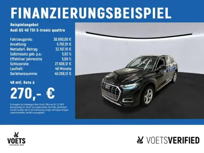 Gebraucht Audi Q5 Advanced 204 PS (150 kW) 2024 Schwarz SUV