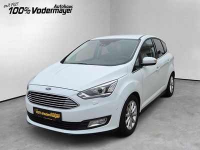 Weiß Gebraucht 2019 Ford C-MAX Titanium Van / Kleinbus | 15.490 € (Etwas zu teuer)