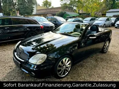 Gebraucht Mercedes SLK200 163 PS (119 kW) 2001 Silber Cabrio