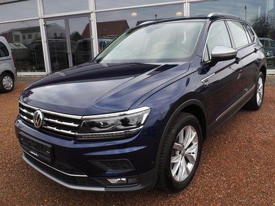 Blau Gebraucht 2021 VW Tiguan Allspace Highline SUV | 28.750 € (Guter Preis)