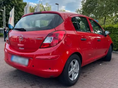 Gebraucht Opel Corsa 82 PS (60 kW) 2009 Rot Kleinwagen