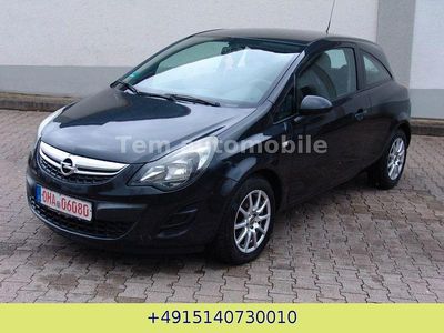 Gebraucht Opel Corsa Selection 69 PS (50 kW) 2014 Schwarz Kleinwagen