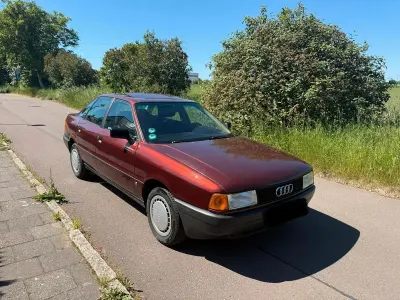 Gebraucht Audi 80 Basis 1990 Rot Limousine