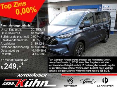 Neu Ford Tourneo Titanium 170 PS (125 kW) 2026 Blau Van / Kleinbus