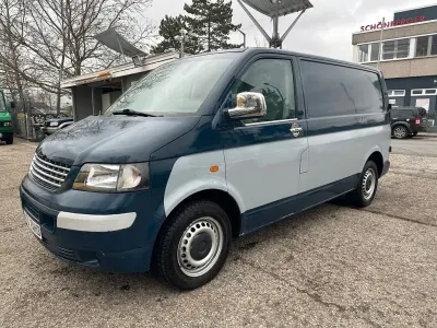 Second-hand VW Transporter 105 CP (77 kW) 2006 Albastru Van