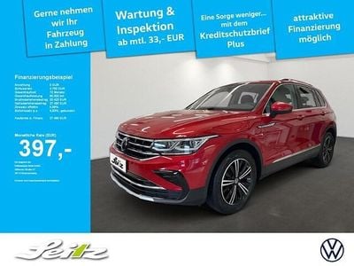 Gebraucht VW Tiguan Elegance 150 PS (110 kW) 2022 Rot SUV