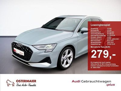 Gebraucht Audi A3 Advanced Plus 150 PS (110 kW) 2024 Pfeilgrau perleffekt Limousine