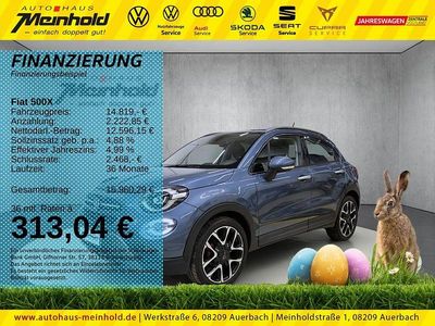 Gebraucht Fiat 500X Cross 120 PS (88 kW) 2020 Blau SUV