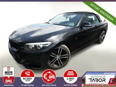Gebraucht BMW 218 M Sport 136 PS (100 kW) 2018 Schwarz metallic Cabrio