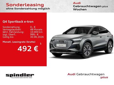 Usata Audi Q4 e-tron 250 kW (340 CV) 2024 Grigio SUV