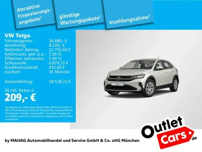 Gebraucht VW Taigo 95 PS (69 kW) 2023 Grau SUV