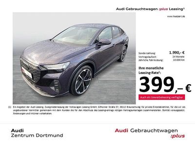 Violett Gebraucht 2025 Audi Q4 Sportback e-tron S-Line SUV | 49.998 € (Fairer Preis)