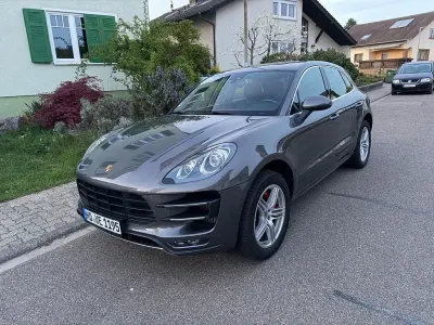 Brugt Porsche Macan Turbo 400 HK (294 kW) 2015 Brun SUV