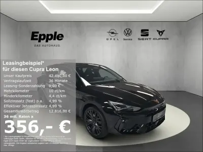Neu Cupra Leon VZ 325 PS (239 kW) 2026 Schwarz Limousine