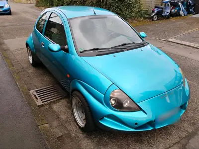Gebraucht Ford Ka 60 PS (44 kW) 1999 Blau Kleinwagen