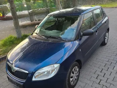Usata Skoda Fabia 69 CV (50 kW) 2010 Blu Berlina