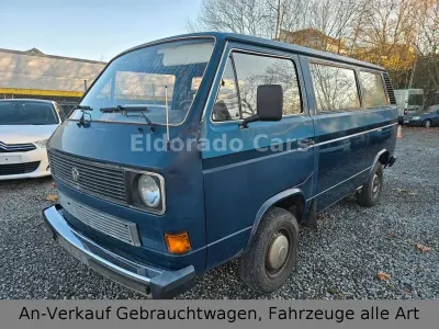 Gebraucht VW T3 77 PS (56 kW) 1985 Blau Van