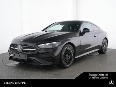 Brugt Mercedes CLE200 AMG 204 HK (150 kW) 2024 Sort Coupe