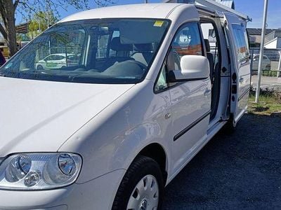 Second-hand VW Caddy Maxi 105 CP (77 kW) 2009 Alb Monovolum