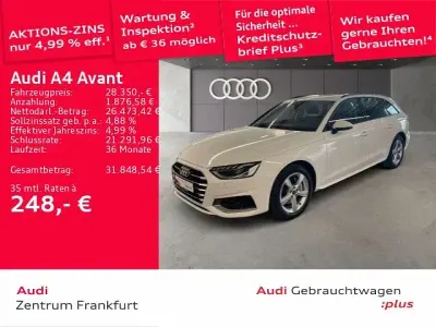 Second-hand Audi A4 Advanced 204 CP (150 kW) 2023 Alb Break