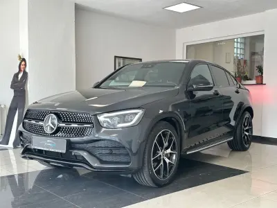 Gebraucht Mercedes GLC220 AMG line 194 PS (142 kW) 2021 Grau Coupé