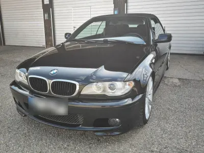 Gebraucht BMW 320 Cabriolet Sport Line 150 PS (110 kW) 2006 Schwarz Cabrio