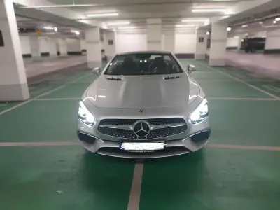 Occasion Mercedes SL500 455 ch (334 kW) 2020 Argent Cabriolet