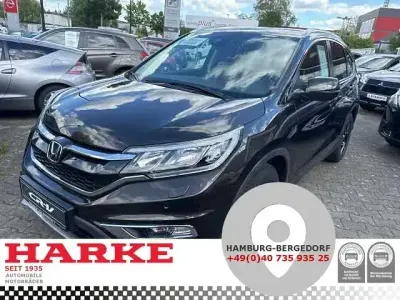 Gebraucht Honda CR-V Elegance 155 PS (114 kW) 2018 Golden brown met (metallic) SUV
