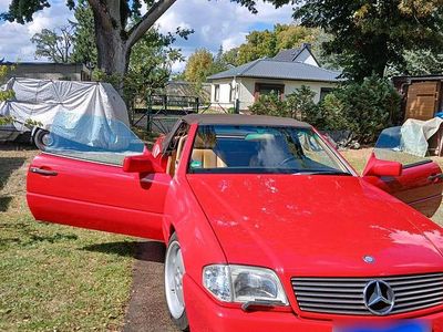 Gebraucht Mercedes SL300 235 PS (172 kW) 1990 Rot Cabrio