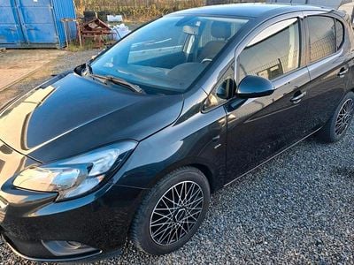 Gebraucht Opel Corsa drive 90 PS (66 kW) 2016 Schwarz Kleinwagen