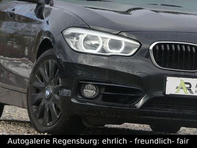 Gebraucht BMW 118 Sport Line 136 PS (100 kW) 2018 Schwarz Kleinwagen