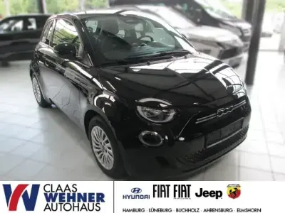 Gebraucht Fiat 500e Action 69 kW (95 PS) 2022 Onyx schwarz) (schwarz Kleinwagen